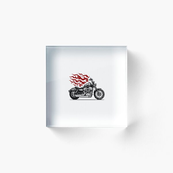 Item preview, sportster motorcycle vintage illustration designed and sold by ariamuhammad.