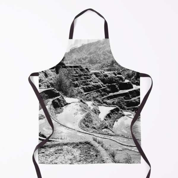 Item preview, Black and White Symphony of the Banaue Rice Terraces designed and sold by franck380.