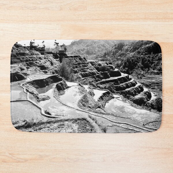 Item preview, Black and White Symphony of the Banaue Rice Terraces designed and sold by franck380.