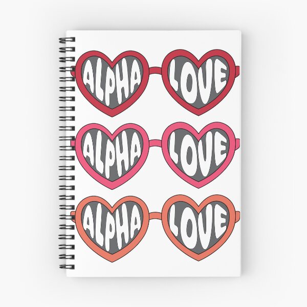 Item preview, Alpha Love Heart Sunglasses designed and sold by Mint & Magnolia Design.
