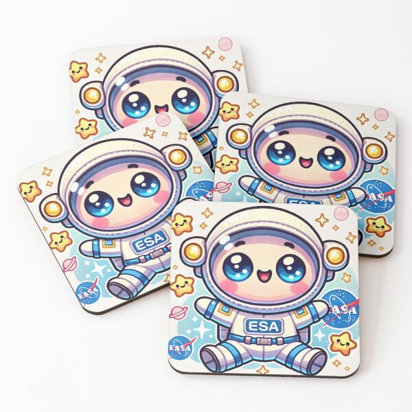 Item preview, kawaii astronaut designed and sold by TEEJAMBOREE.