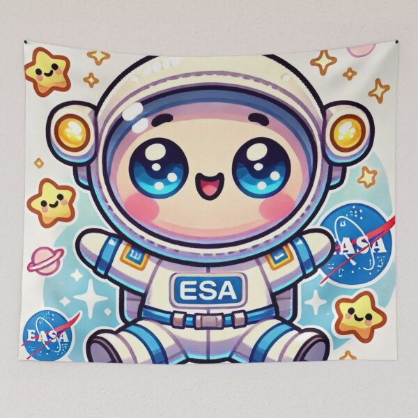 Item preview, kawaii astronaut designed and sold by TEEJAMBOREE.