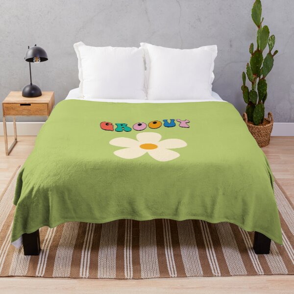 Item preview, "GROOVY" Free Spirt Hippie Flower Graphic designed and sold by CoolCrap-.