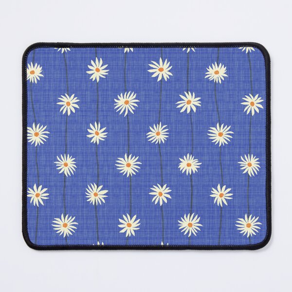 Item preview, Copy of White daisy chain on blue background designed and sold by Inkworthy.