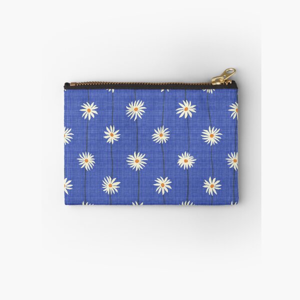 Item preview, Copy of White daisy chain on blue background designed and sold by Inkworthy.