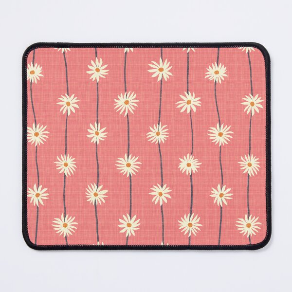 Item preview, Copy of White daisy chain on pink background designed and sold by Inkworthy.
