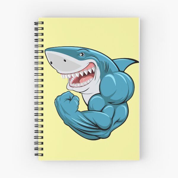 Item preview, Gym Shark - Buff Shark designed and sold by leafsquare.
