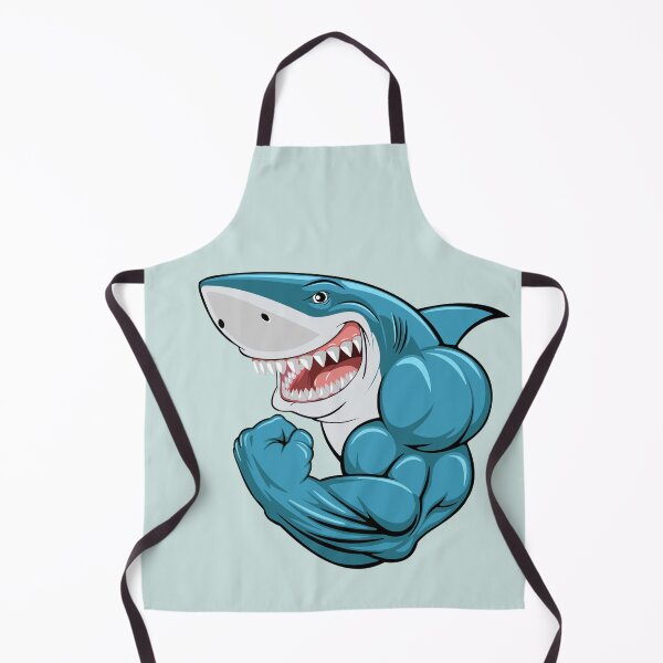 Item preview, Gym Shark - Buff Shark designed and sold by leafsquare.