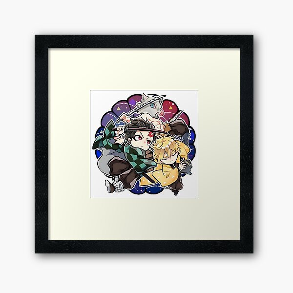Item preview, amazing art work of slayer yaiba animes trio friends  designed and sold by kakaopng.