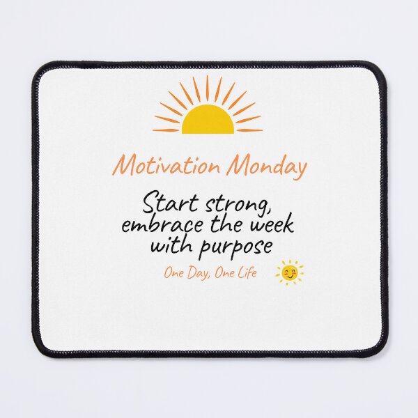 Item preview, One Day, One Life: Motivation Monday designed and sold by daila70.