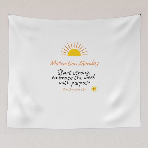 Item preview, One Day, One Life: Motivation Monday designed and sold by daila70.