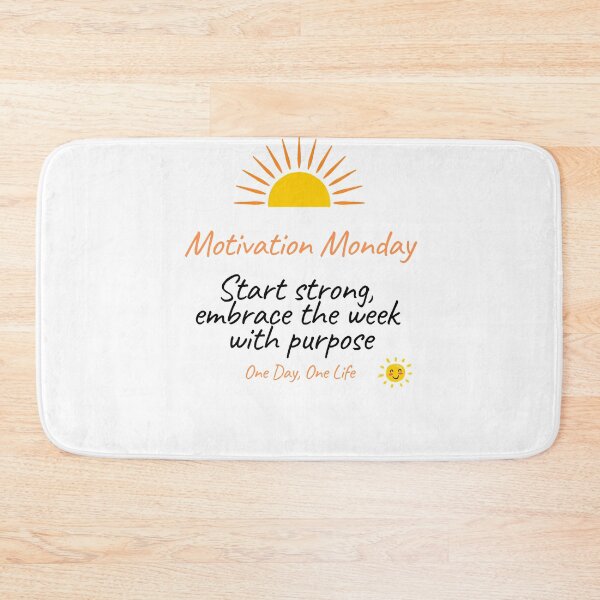 Item preview, One Day, One Life: Motivation Monday designed and sold by daila70.