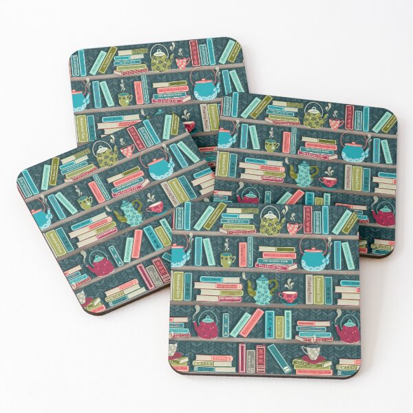 Item preview, Novel TEA Bookshelf Pattern designed and sold by TigaTiga.