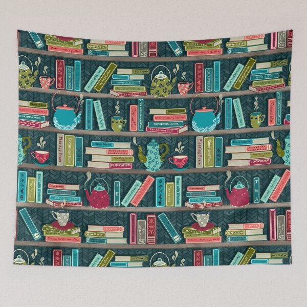 Item preview, Novel TEA Bookshelf Pattern designed and sold by TigaTiga.