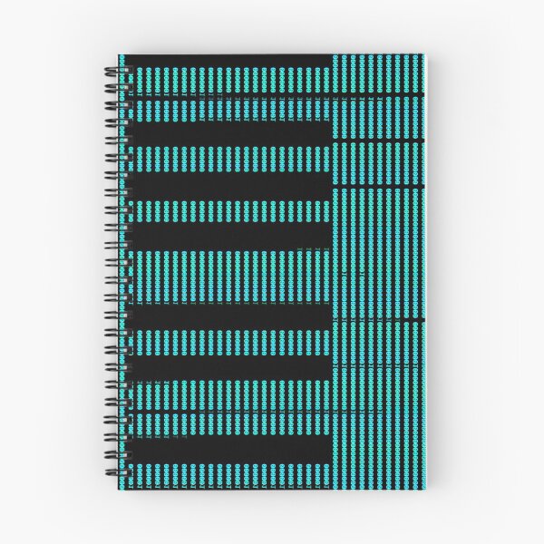 Item preview, Binary ASCII Code Blue Green Keyboard 101010 designed and sold by Nostalgio.