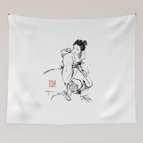 Item preview, geisha surprised designed and sold by pechane.