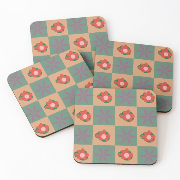 Item preview, l Modern Ethnic Flowers Seamless Geometrical Pattern designed and sold by Dalia Bieliūnaitė.