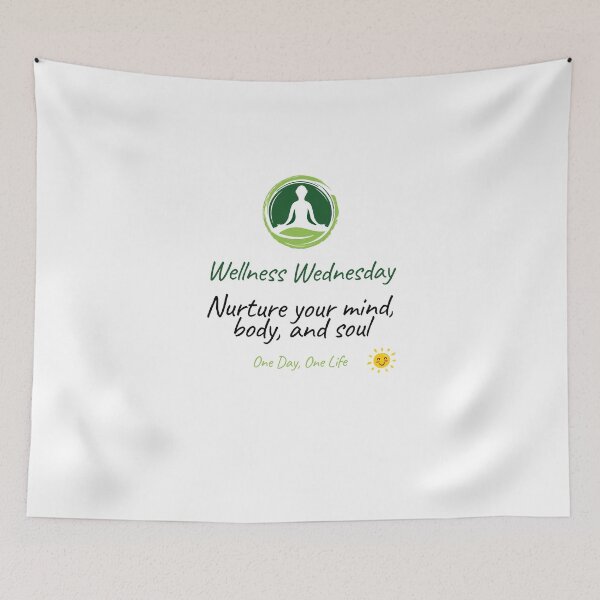Item preview, One Day, One Life: Wellness Wednesday designed and sold by daila70.