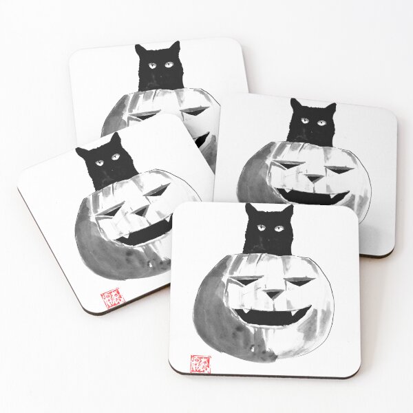Item preview, halloween cat designed and sold by pechane.
