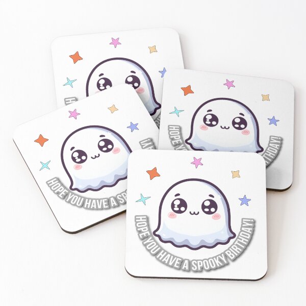 Item preview, Kawaii Spooky Ghost Birthday Design designed and sold by earthanda.