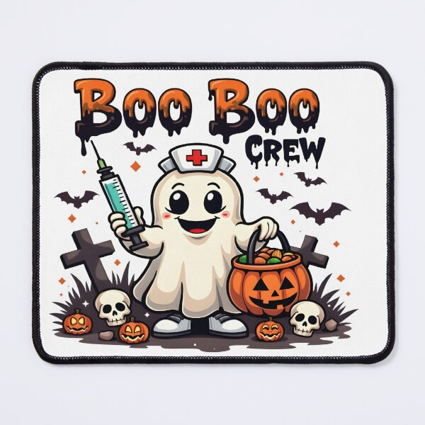Item preview, Spooky Ghost Fun: Boo Boo Crew Halloween Design designed and sold by Craft99.