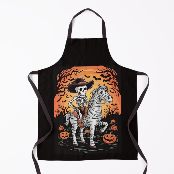 Item preview, Haunted Hooves: A Skeleton Cowboy's Halloween Adventure designed and sold by CraftyAttire.