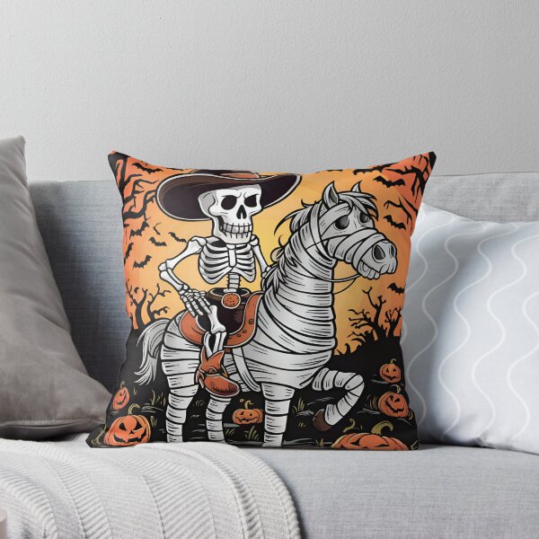 Item preview, Haunted Hooves: A Skeleton Cowboy's Halloween Adventure designed and sold by CraftyAttire.