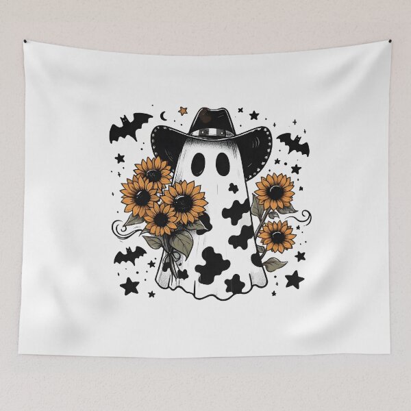 Item preview, Western Halloween, Cowboy Ghost, Ghost Cowboy designed and sold by Eirikadalladott.