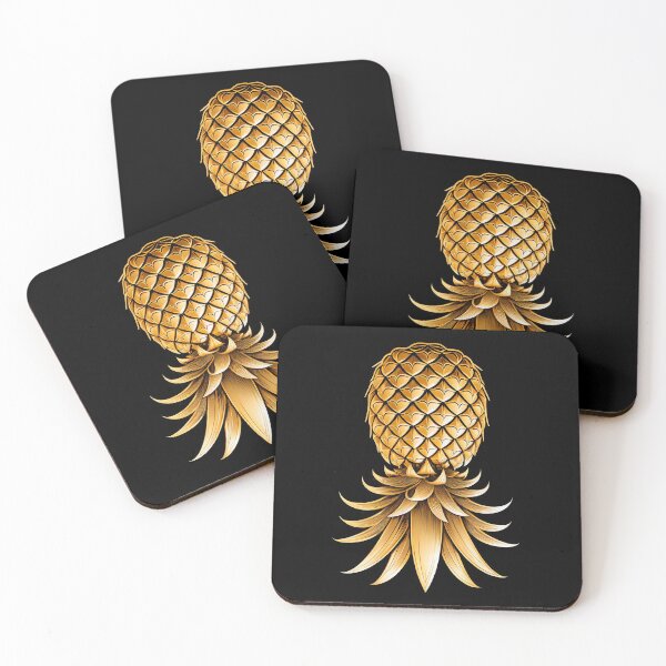 Item preview, Upside down golden pineapple designed and sold by Calimax61.