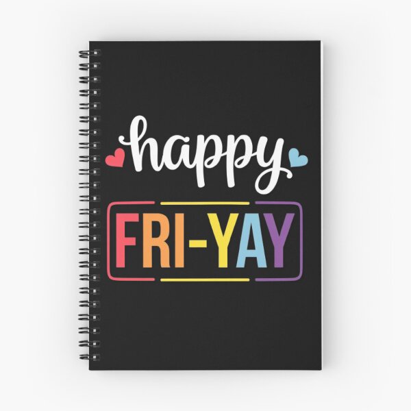 Item preview, Happy Fri-Yay Friday Lovers Fun Teacher Life FriYay Weekend designed and sold by SztylishDesigns.