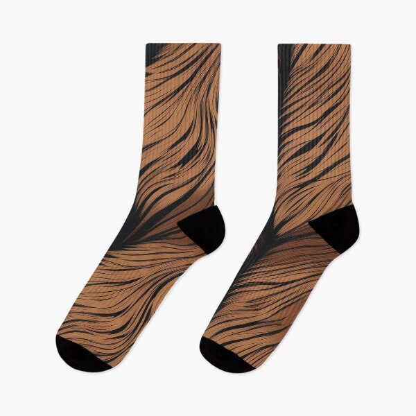 Item preview, A design of a bear fur pattern in rich brown and black. designed and sold by HEMRO.