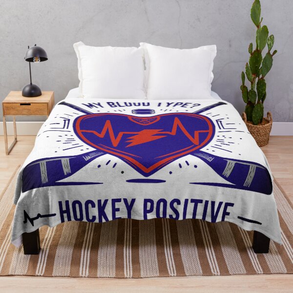 Item preview, Hockey Heartbeat: Blood Type Hockey Positive designed and sold by RebeccaRe.