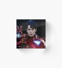 Iron Han Acrylic Block