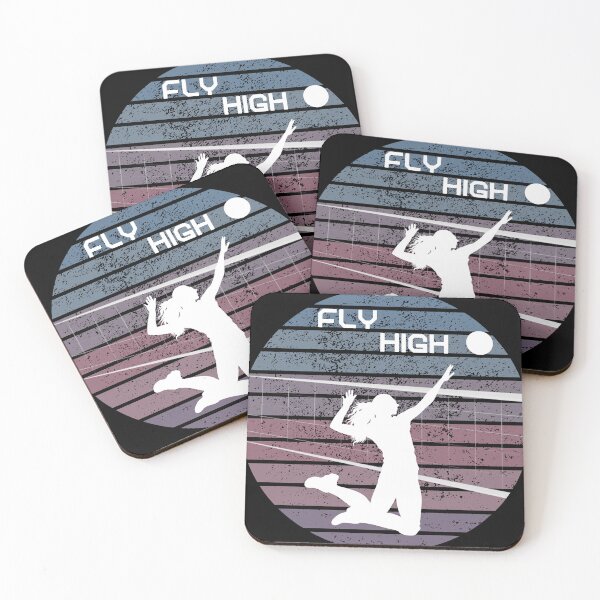 Item preview, Fly High, Volleyball girl design designed and sold by FlawlessDraft.