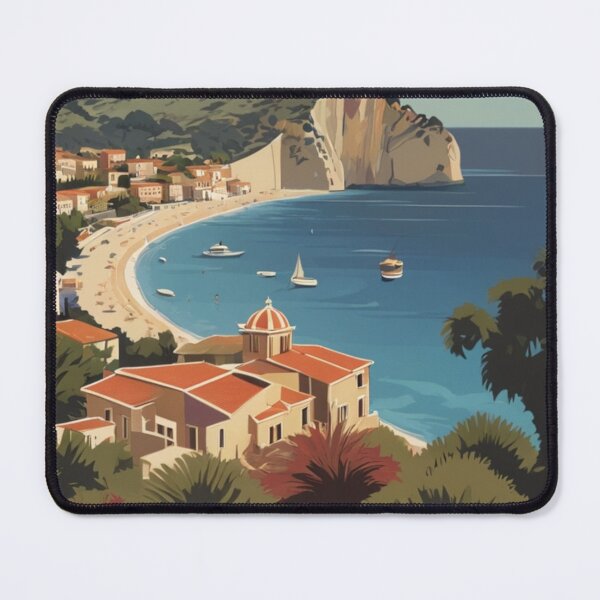 Item preview, 050 Vintage Zakynthos, Greece Poster Design designed and sold by Alexis Art Collection.