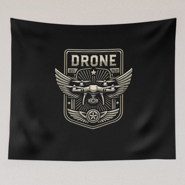 Item preview, Elite BEST Drone Pilot Badge Master of the Skies designed and sold by Tabu Touch.