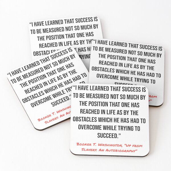 Item preview, Labor Day quotes “ Booker T. Washington “ designed and sold by LittleBlueBuds.