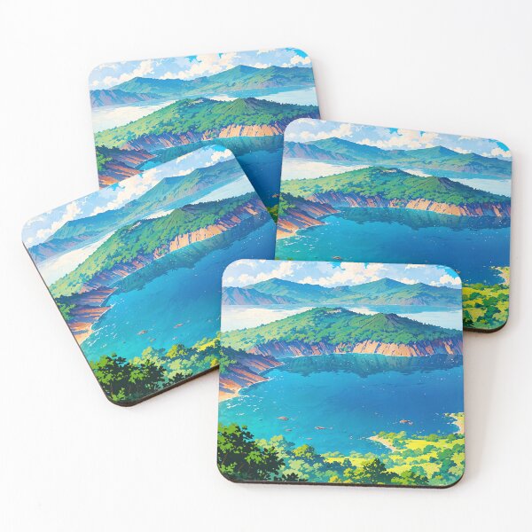Item preview, Lake Coatepeque, El Salvado designed and sold by Worldscape Wonders.