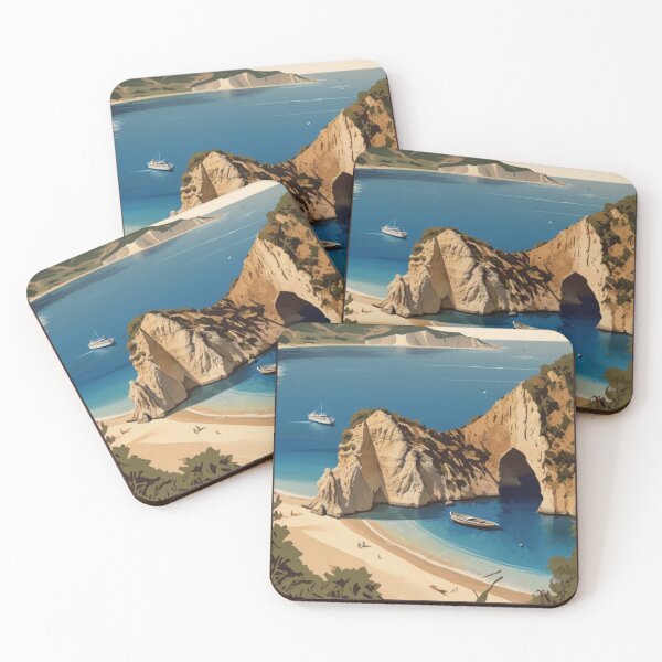 Item preview, 051 Vintage Zakynthos, Greece Poster Design designed and sold by Alexis Art Collection.