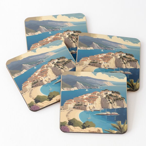 Item preview, 052 Vintage Zakynthos, Greece Poster Design designed and sold by Alexis Art Collection.