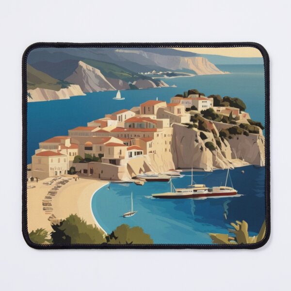 Item preview, 052 Vintage Zakynthos, Greece Poster Design designed and sold by Alexis Art Collection.