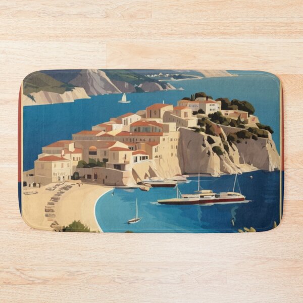 Item preview, 052 Vintage Zakynthos, Greece Poster Design designed and sold by Alexis Art Collection.