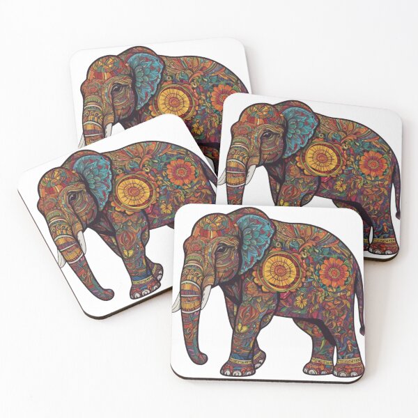 Item preview, Elephant Dress Design designed and sold by PopArtFever.