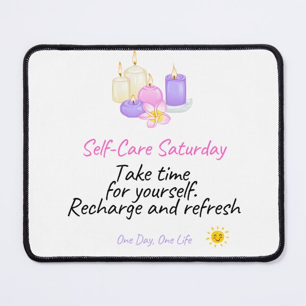 Item preview, One Day, One Life: Self-Care Saturday designed and sold by daila70.