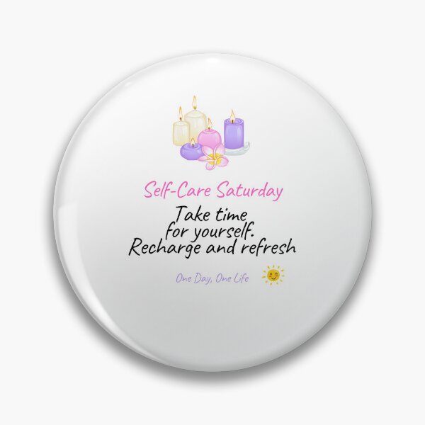 Item preview, One Day, One Life: Self-Care Saturday designed and sold by daila70.