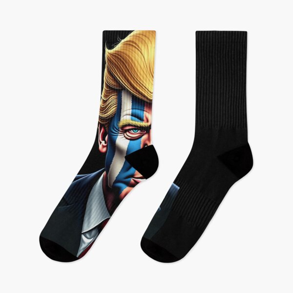 Item preview, Donald Trump American Flag Face Art - 2024 Political Portrait Print designed and sold by eliteandhonor.