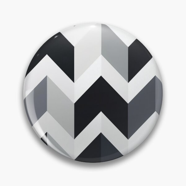 Item preview, A design of an abstract Chevron pattern with black, silver and white color. designed and sold by HEMRO.