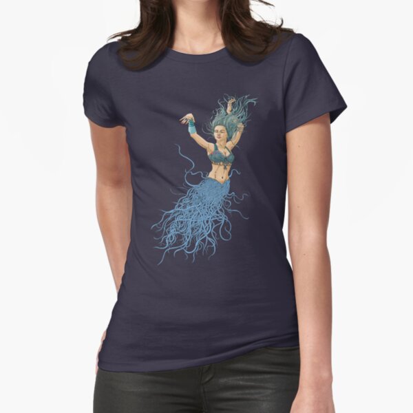I Wanna be a Dancer in the Star Wars Cantina. Fitted T-Shirt