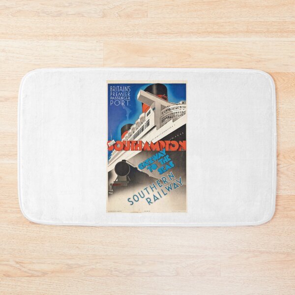 Item preview, Vintage travel poster for Southampton designed and sold by colliophoto.