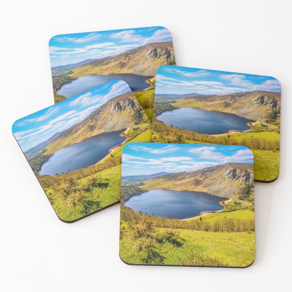 Item preview, Lough Tay Serenity: Lake, Sand, and Mountains designed and sold by KMNscapes – Ireland Prints & Beyond.